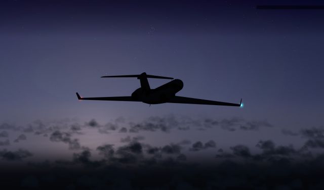 Atlantic Dawn. From the X-Plane gallery.