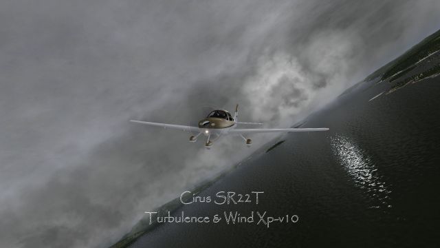 Cirus SR22T Turbulance and Wind. From the X-Plane gallery.
