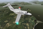 Cessna Mustang Over Coast