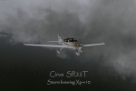 Cirrus SR22T in Storm