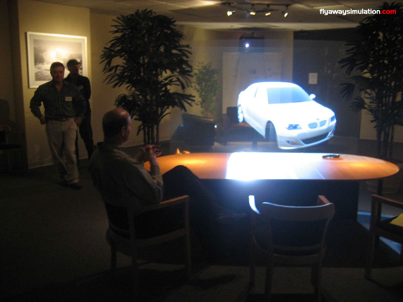 3D Holographic Projection - The Future of Advertising?