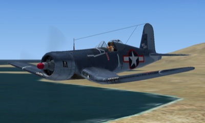 Vought Corsair F4U-1 for FSX