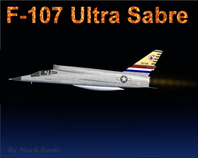F-107 Sabre for FSX