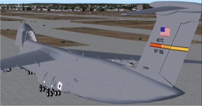 Lockheed C-5B Galaxy for FSX