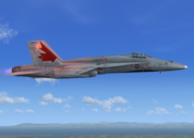 Royal Canadian Air Force F-18 for FSX