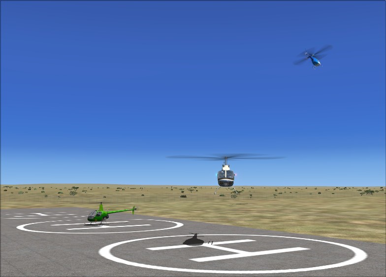 Screenshot from Flight1's Heli Traffic 2009
