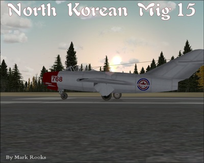 North Korean MiG-15 768 in FSX