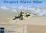 Project Have Blue in flight.