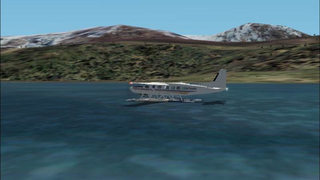 Screenshot 1 — Yukon Floatplane Pilot Flights package for FS2002