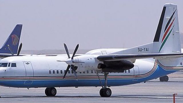 Screenshot 1 — Palestinian Airlines Fokker 50
