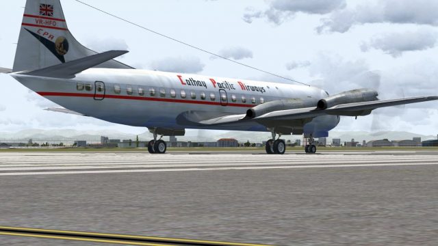 Screenshot 1 — Cathay Pacific Airways Electra II