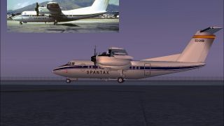 Screenshot 4 — Spantax DeHavilland Dash 7