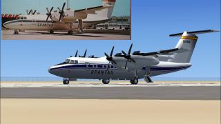 Screenshot 3 — Spantax DeHavilland Dash 7