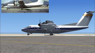 Screenshot 1 — Spantax DeHavilland Dash 7