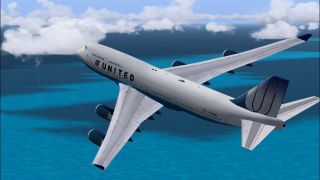 Screenshot 2 — United Airlines Boeing 747-422