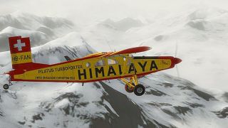 Screenshot 3 — "Swiss Himalaya Expedition" PC-6C