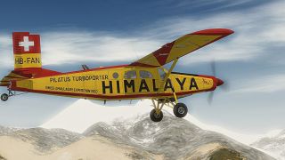 Screenshot 2 — "Swiss Himalaya Expedition" PC-6C