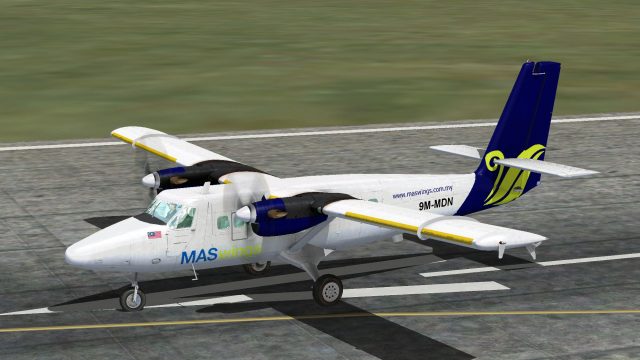 Screenshot 1 — MASwings DeHavilland Twin Otter