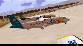 Screenshot 2 — SATENA Colombia ATR 42-500