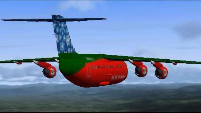 Screenshot 1 — Ho Ho Ho Airlines BAe 146-100