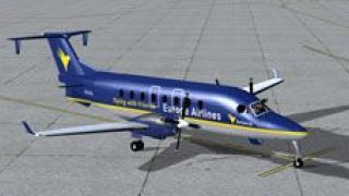 Screenshot 3 — Europe Airlines Beechcraft B1900D