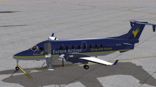 Screenshot 2 — Europe Airlines Beechcraft B1900D