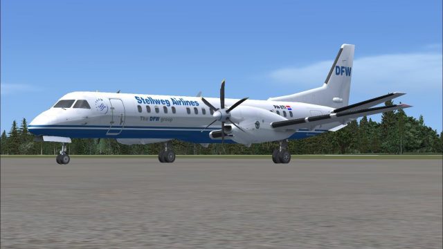 Screenshot 1 — Stellweg Airlines Saab 2000