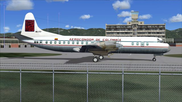 Screenshot 1 — Aerocondor de Colombia Lockheed Electra II