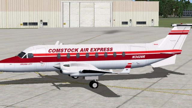Screenshot 1 — Beech 1900D