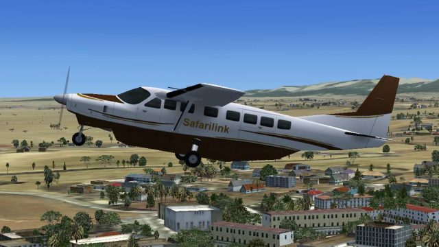 Screenshot 1 — Safarilink Cessna 208B Caravan