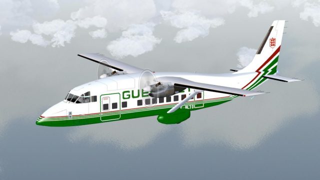 Screenshot 1 — Guernsey Airlines Short 360