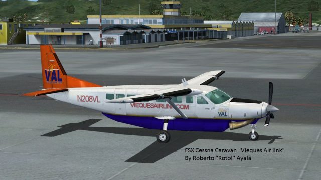 Screenshot 1 — Vieques Air Link Cessna 208 Caravan
