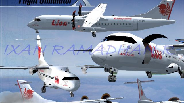 Screenshot 1 — Lion Air Indonesia ATR 72-500