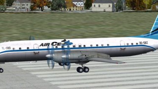 Screenshot 1 — Air Cess Ilyushin IL-18