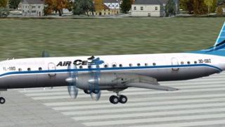 Screenshot 1 — Air Cess Ilyushin IL-18