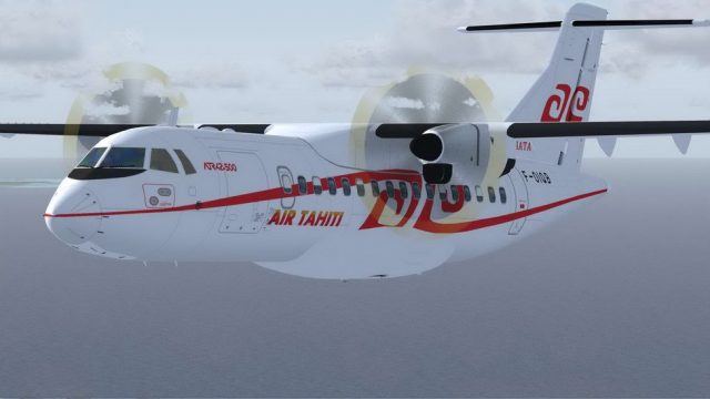 Screenshot 1 — Air Tahiti ATR 42-500
