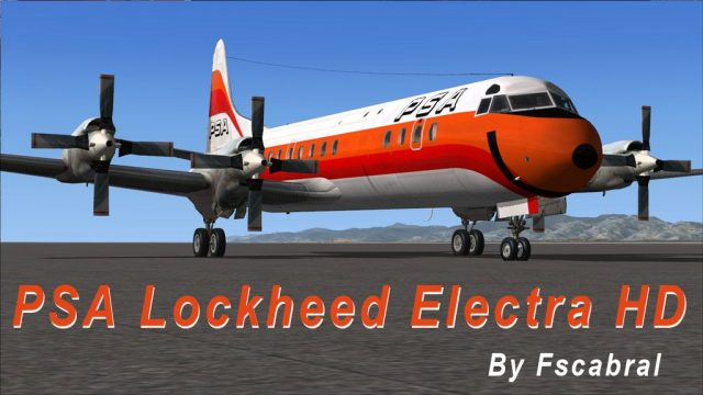 Screenshot 1 — HD PSA Lockheed L-188 Electra