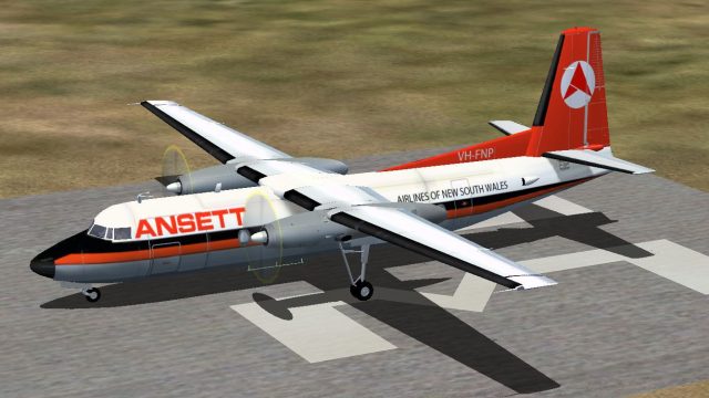 Screenshot 1 — Air NSW Fokker F27-200