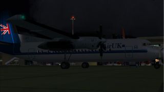Screenshot 1 — AirUK Fokker F50