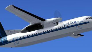 Screenshot 3 — AirUK Fokker F50