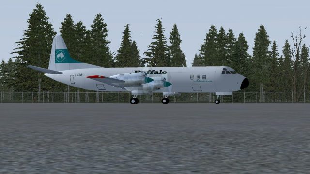 Screenshot 1 — Buffalo Airways Lockheed Electra C-GLBA