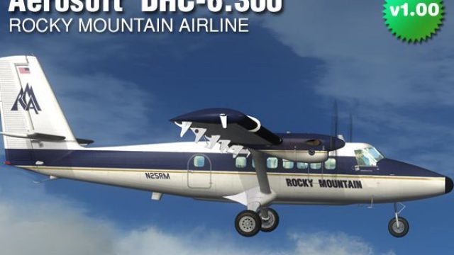 Screenshot 1 — Rocky Mountain Airline DHC-6 Srs300