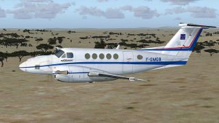 Screenshot 1 — National Geographic Institut Beechcraft King Air 200