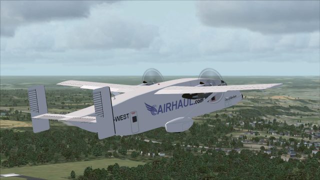 Screenshot 1 — Shorts Sherpa Twin Turboprop STOL Transport