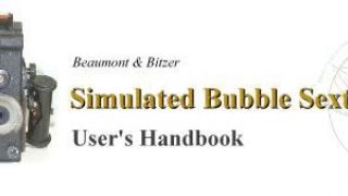 Screenshot 24 — Simulated Aircraft Bubble Sextant