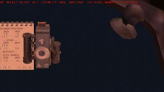 Screenshot 21 — Simulated Aircraft Bubble Sextant