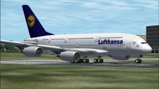 Screenshot 3 — AFS Design Lufthansa Airbus A380 Trialware