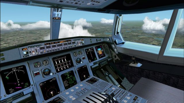 Screenshot 1 — AFS Design Lufthansa Airbus A380 Trialware
