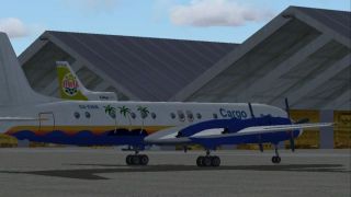 Screenshot 2 — Aerocaribbean Ilyushin Il-18D(F)