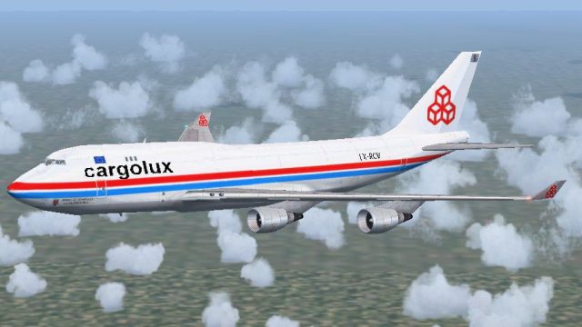 Screenshot 1 — Boeing 747-400F, CargoLux